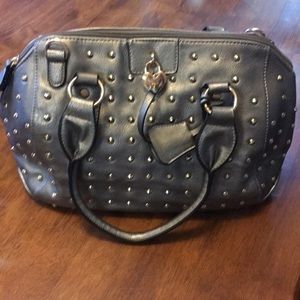 NWOT Silver Studded purse